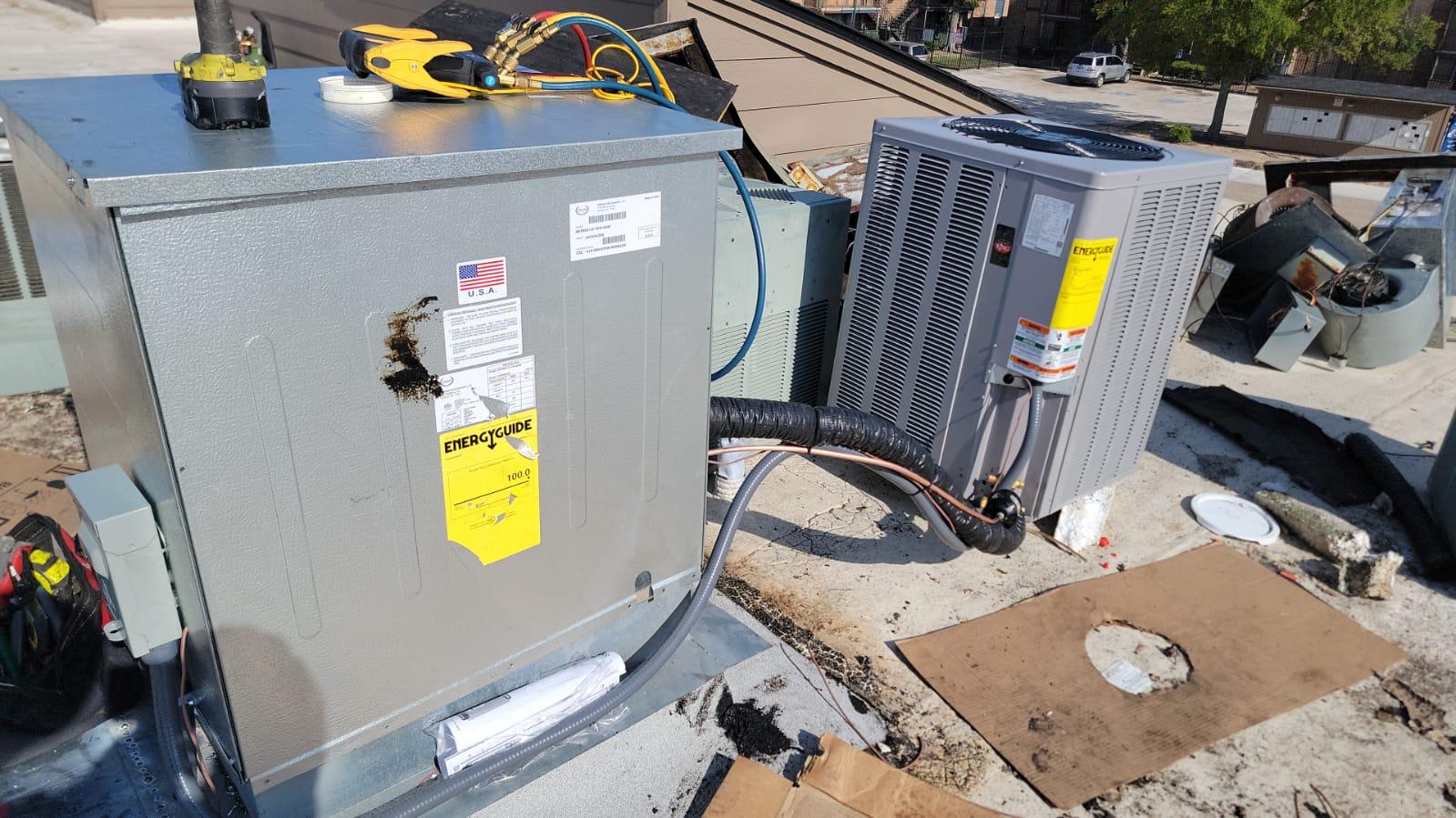 Rooftop Unit Installation — Houston TX